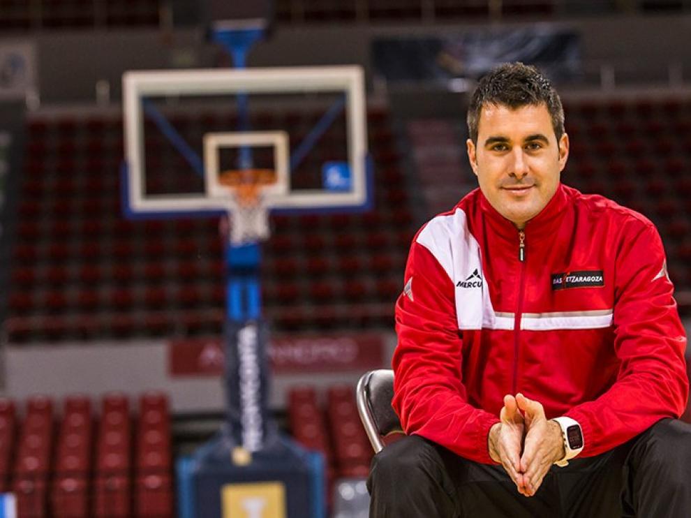 Luis Arbalejo coordinador de categorías base y de la Fundación Basket Zaragoza