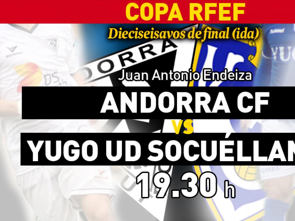 Copa RFEF. Andorra vs. Yugo Socuéllamos