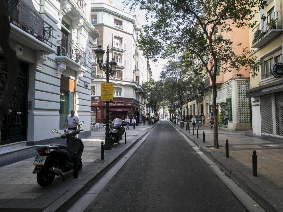 Calle Don Jaime de Zaragoza.