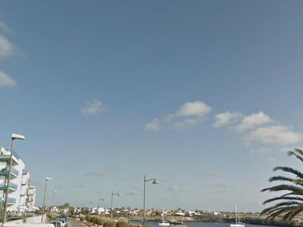 Paseo próximo a la estación maritíma de Ciutadella, en Menorca, cerca de donde se ha producido el suceso.