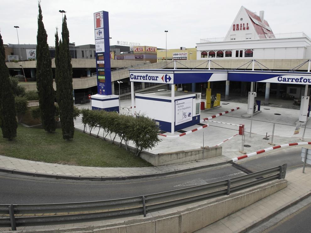 Vista del centro comercial Augusta de Zaragoza.
