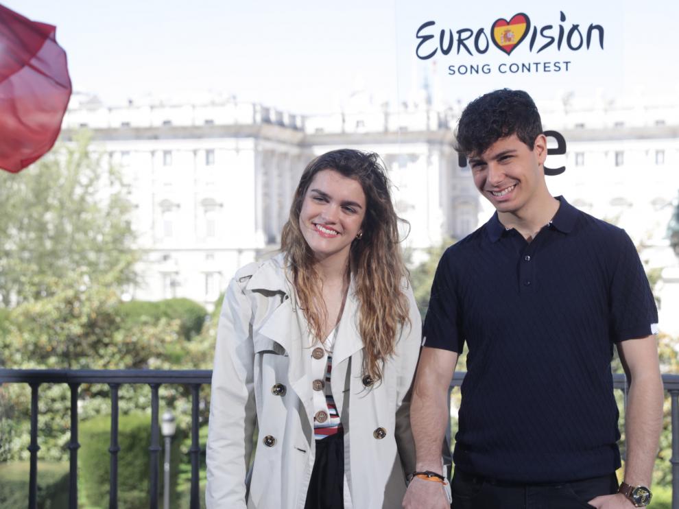 Amaia y Alfred, representantes de España en Eurovisión.