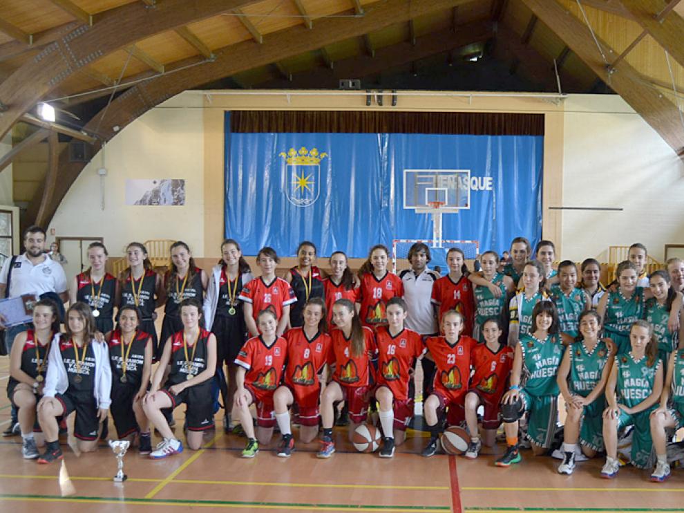 Equipos participantes en la final a cuatro de Benasque