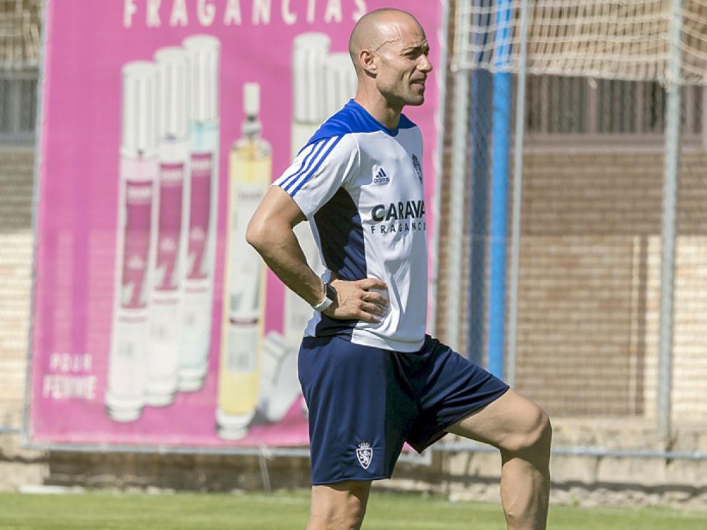 César Láinez, entrenador del RZD Aragón
