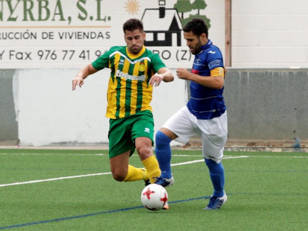 Utebo-La Almunia, partido de la primera jornada de Tercera División.