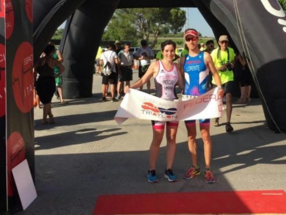 Eva Pascual y Lizer Lorente, campeones en Belver de Cinca.
