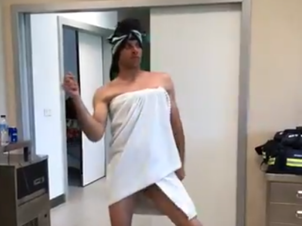 Joaquín Sánchez en su vídeo colgado en Twitter.