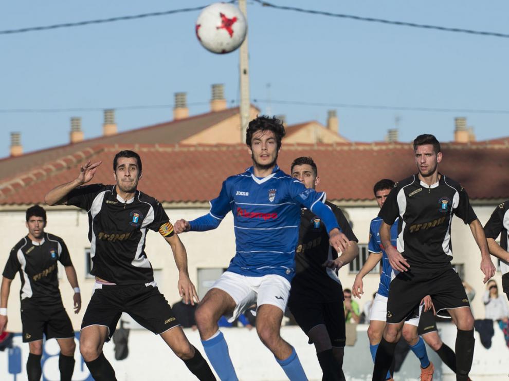 Enfrentamiento del Utebo vs. Brea de la temporada pasada.