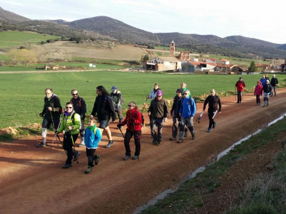 Senderismo. XVIII Marcha senderista Campo de Daroca