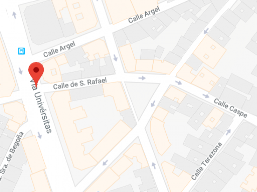 El accidente ocurrió en el cruce de la calle San Rafael con vía Universitas.