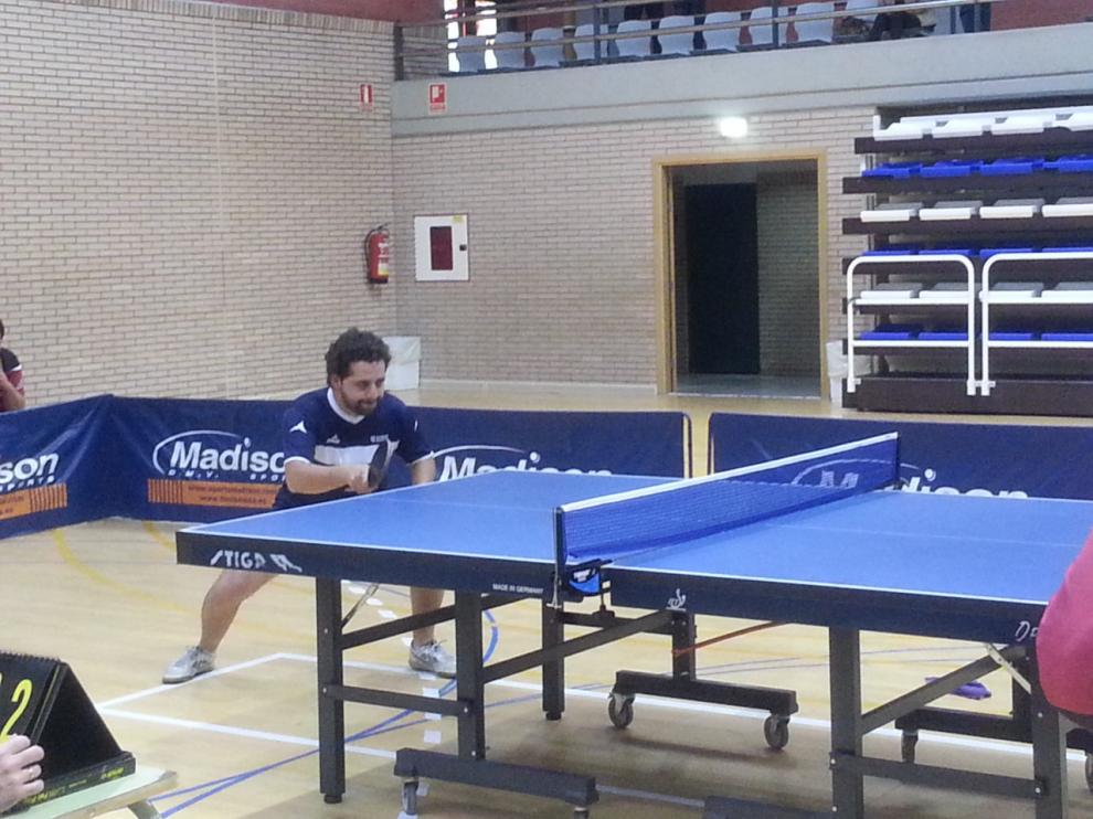 Tenis de mesa. Héctor Minder, del CN Helios B de Segunda Nacional.
