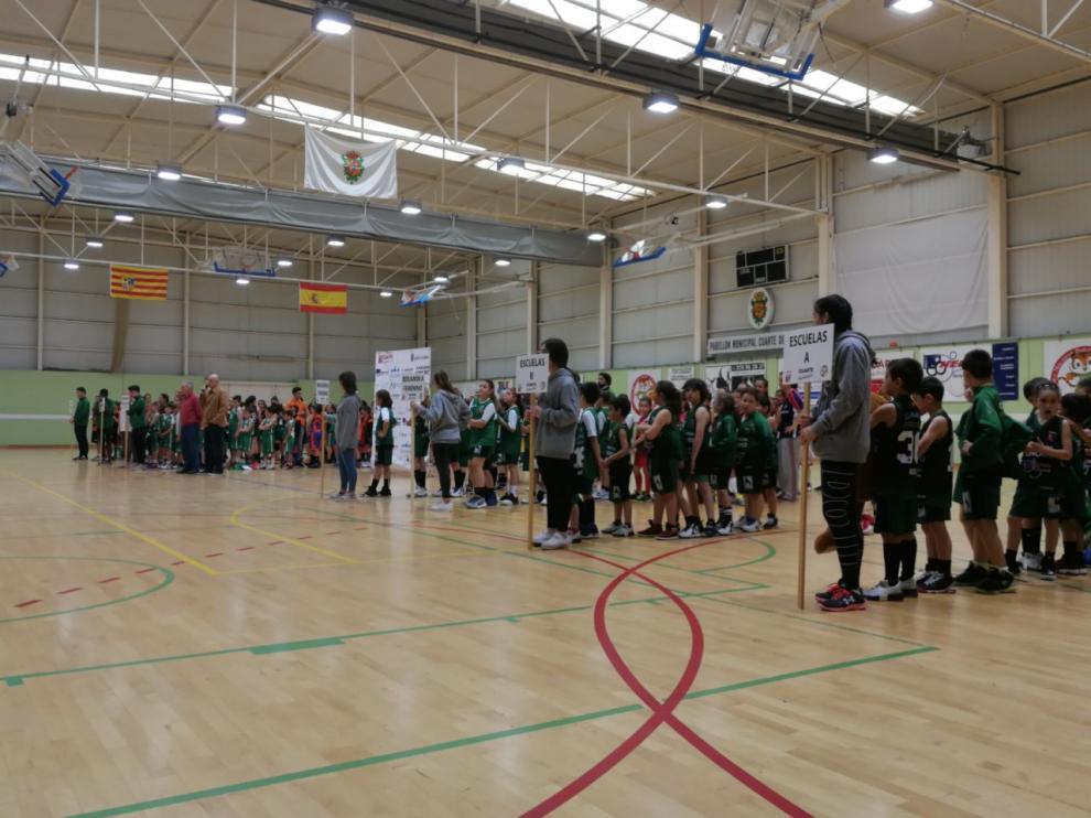 Un momento del torneo celebrado en Cuarte de Huerva.