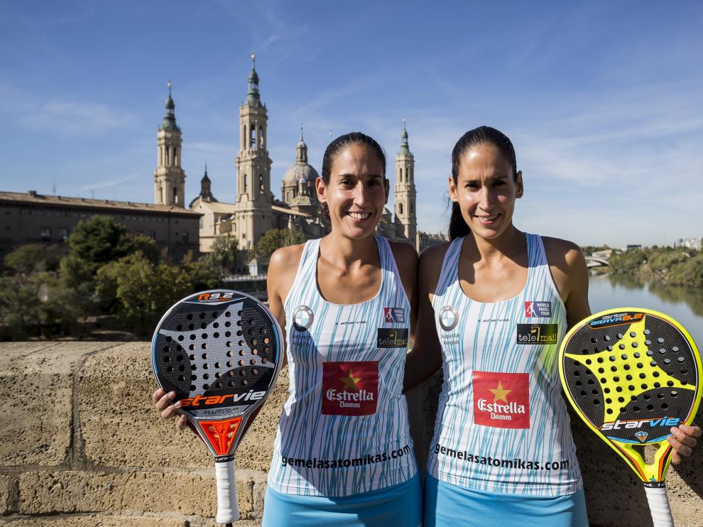 Mapi y Majo Sánchez Alayeto, protagonistas del Estrella Damm Zaragoza Open.
