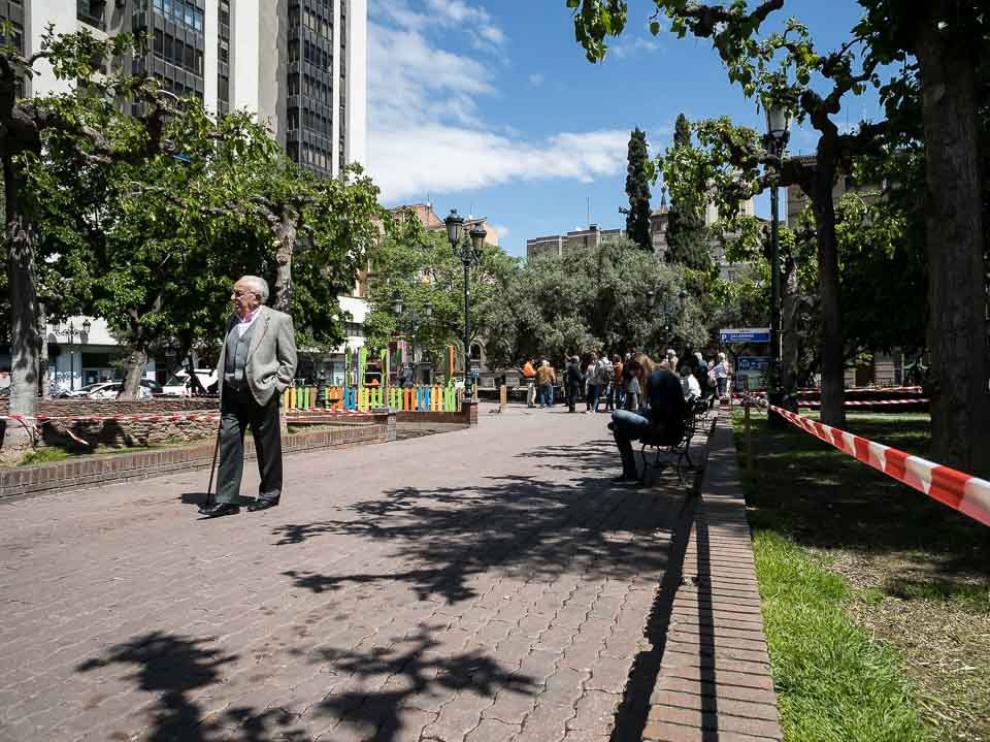 La reyerta se produjo en marzo de 2017 en la plaza de Salamero de Zaragoza.