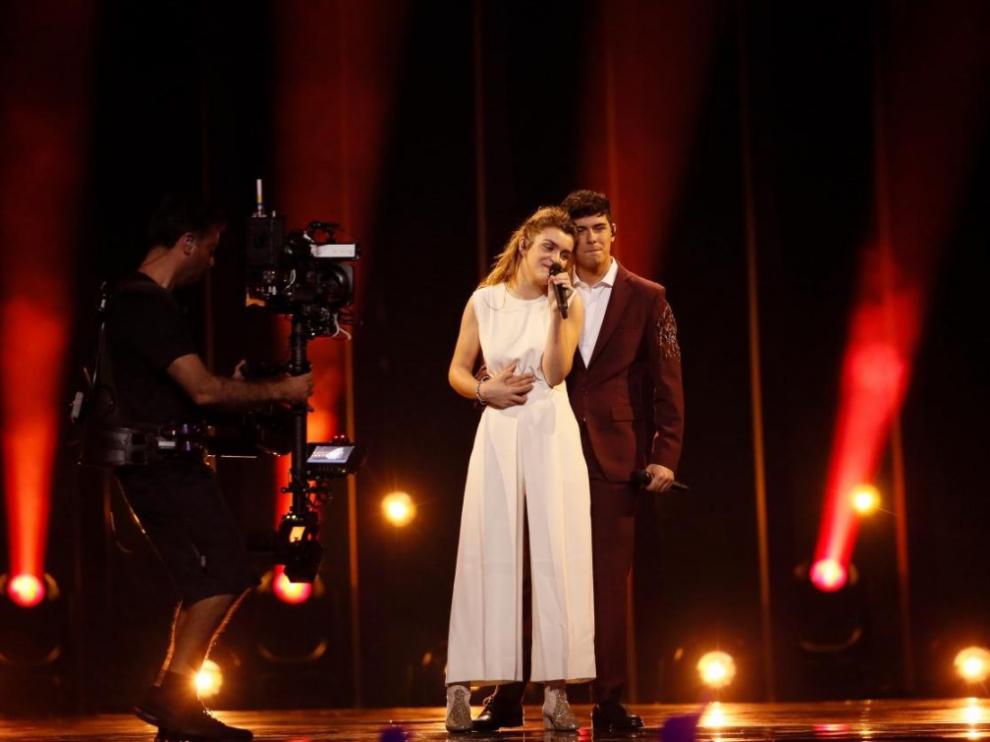 Primer ensayo de Amaia y Alfred