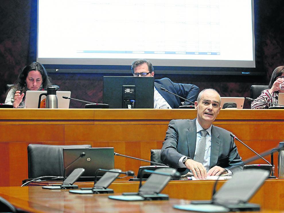 El director general de Tributos, Francisco Pozuelo, detalló este lunes la recaudación en el primer trimestre.