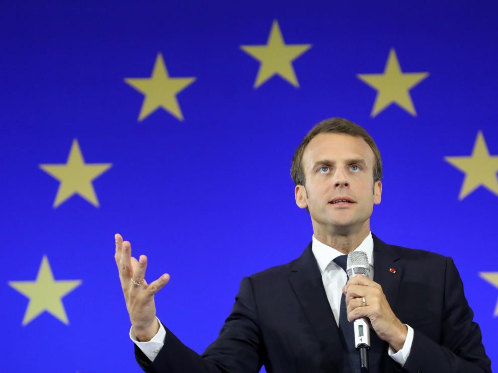 El presidente francés, Emmanuel Macron.