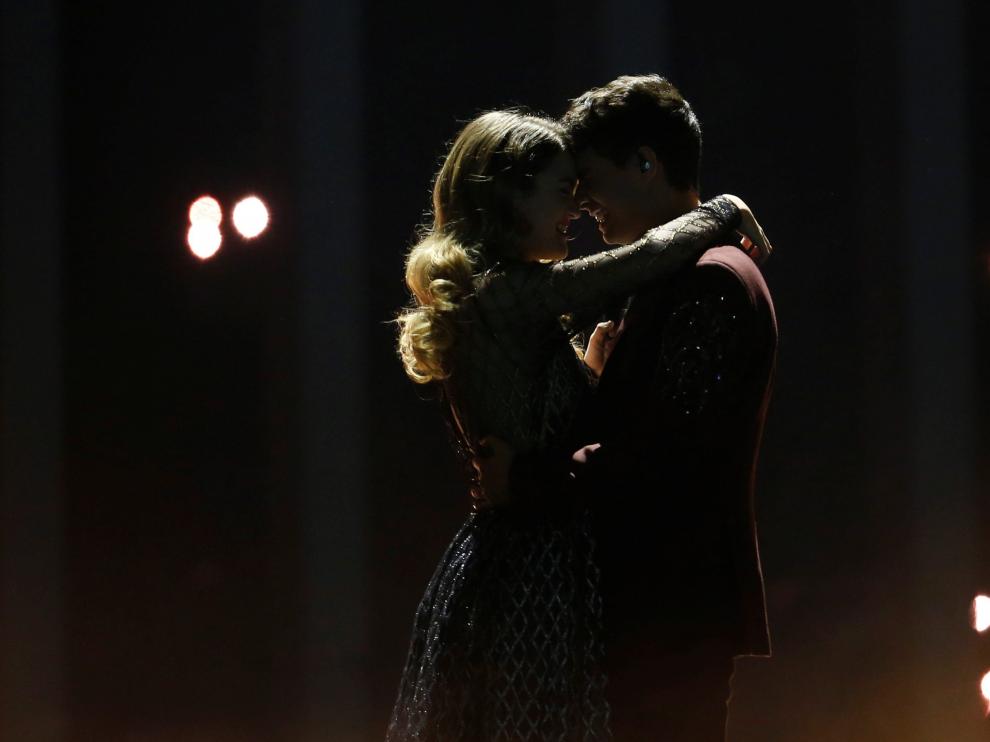 Amaia y Alfred en Eurovision.