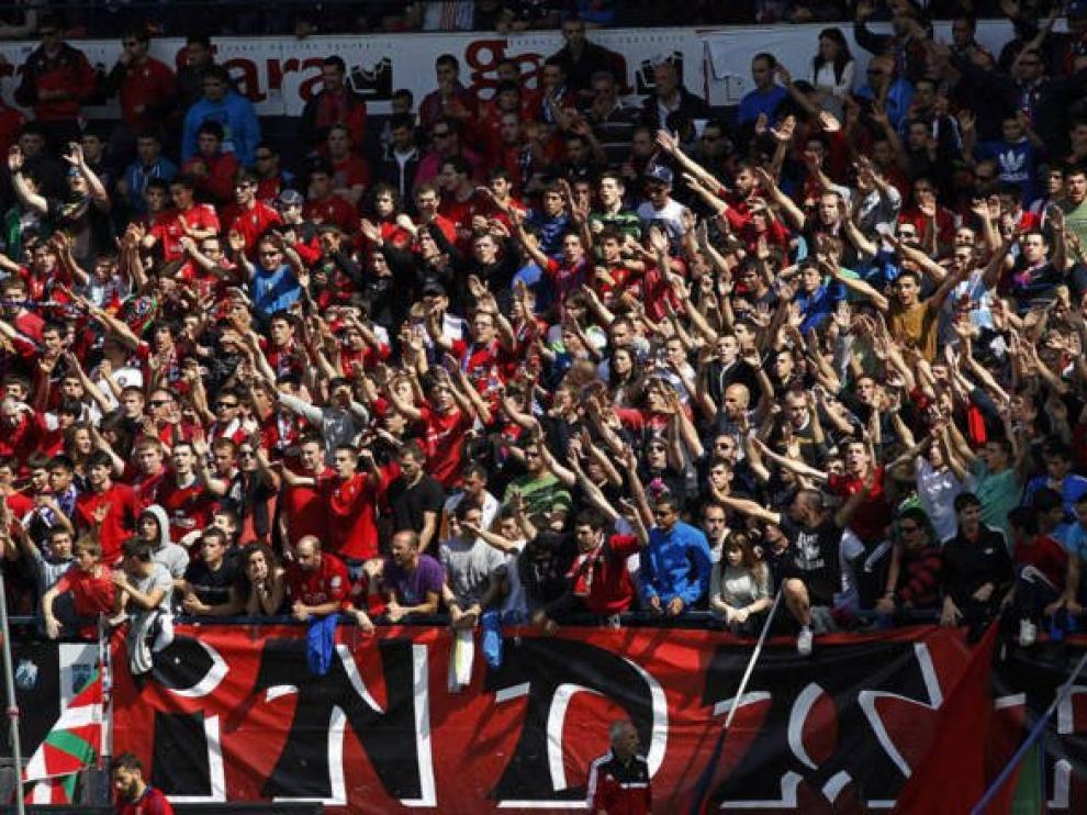 Grada de El Sadar.