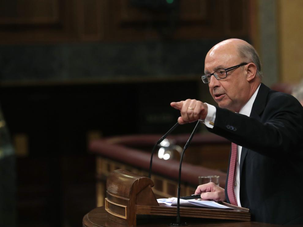 El ministro de Hacienda, Cristóbal Montoro.