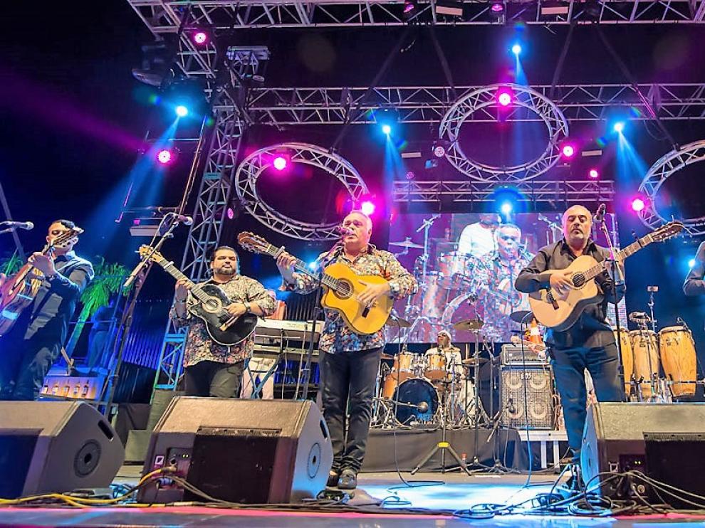 Gipsy Kings actúa este fin de semana en Pirineos Sur, en una de los últimos actos de su programación.