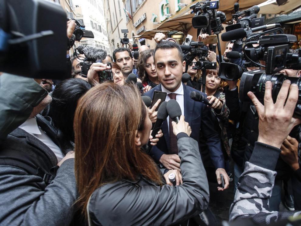 El líder del Cinco Estrellas, Luigi di Maio