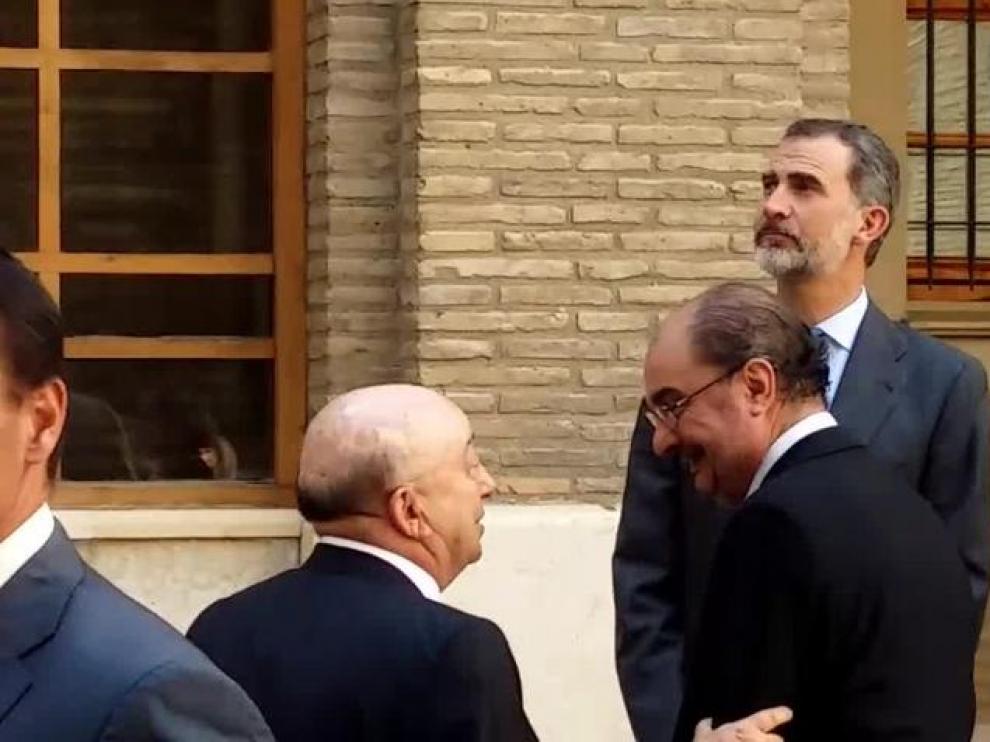 Felipe VI en la celebración de los 800 años de Casa de Ganaderos en Zaragoza