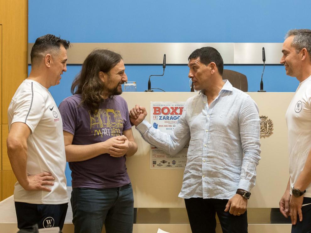 Presentación de la velada, este viernes en el Ayuntamiento