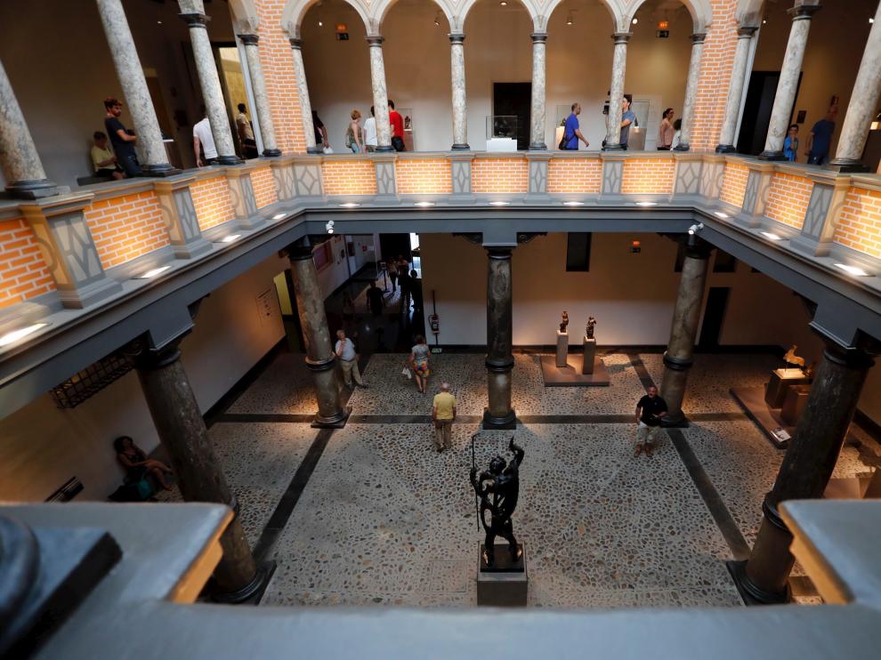Visión general del Museo Pablo Gargallo, quizá el más querido por los artistas.