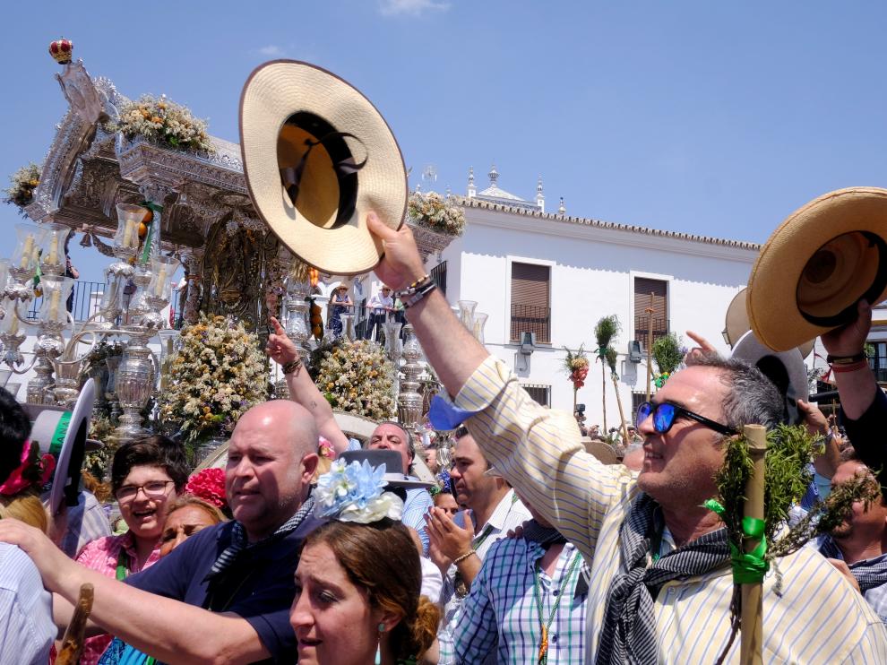 La Romería del Rocío este sábado.