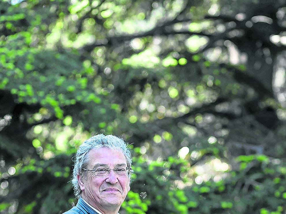 Juan Barriuso, en la Facultad de Veterinaria de la Universidad de Zaragoza.