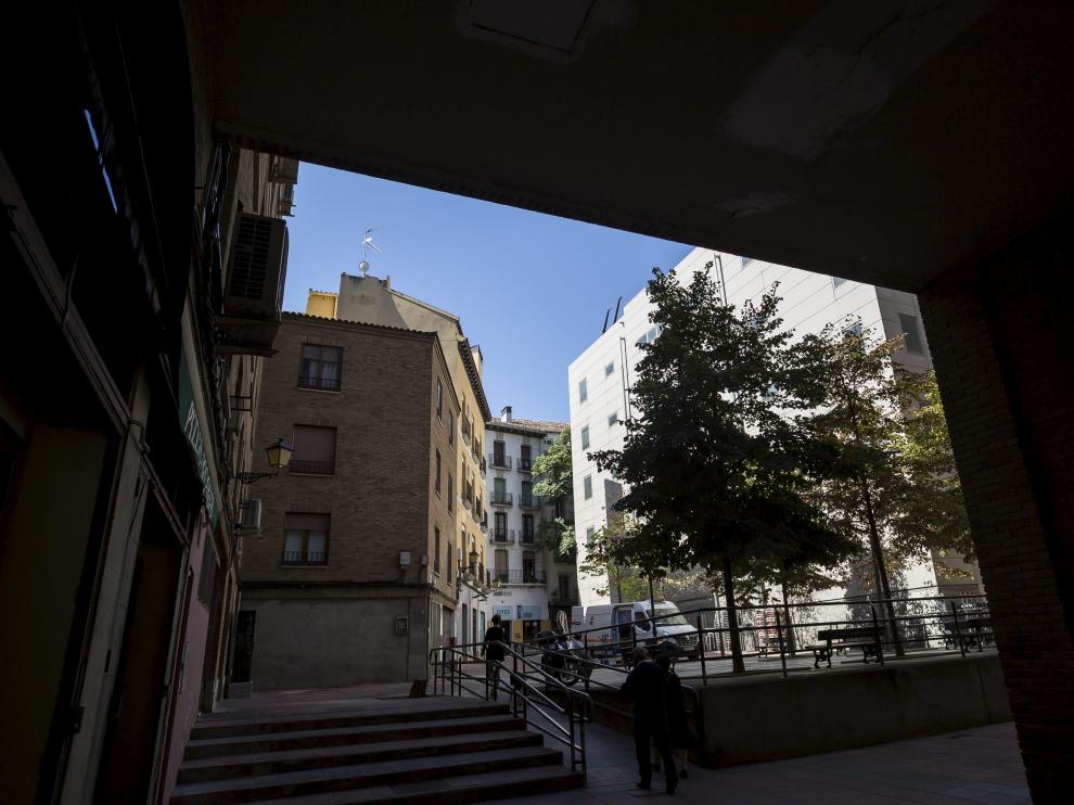 Las obras que ya ha sacado a concurso la DGA afectan a la parte nueva de los antiguos juzgados.