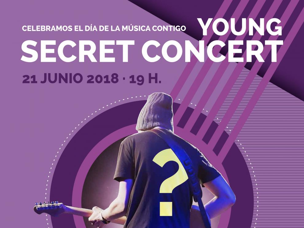 Cartel de la primera  "Young Secret Concert"