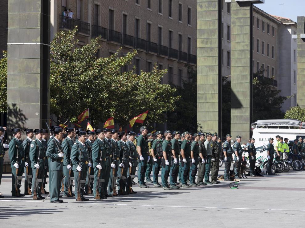 El agente pertenece a la Comandancia de la Guardia Civil de Zaragoza.
