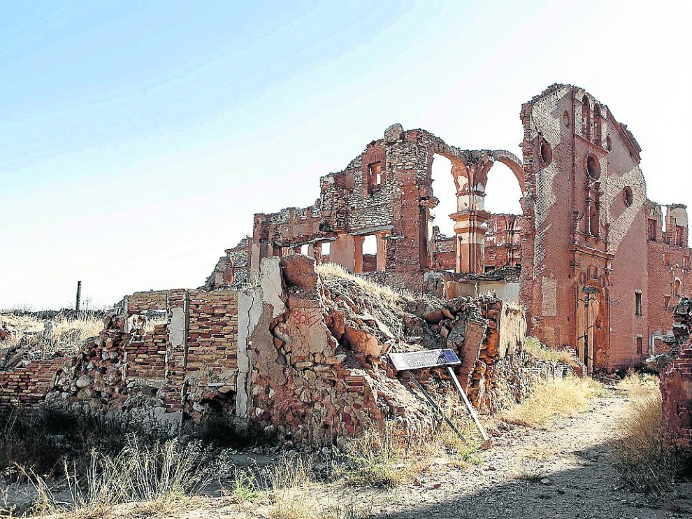 El antiguo convento de San Rafael presenta un evidente estado de deterioro.
