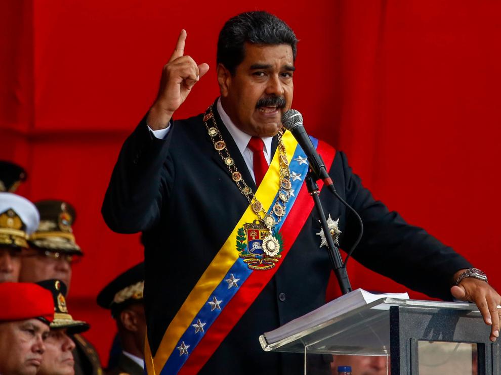El presidente reelecto de Venezuela, Nicolás Maduro.