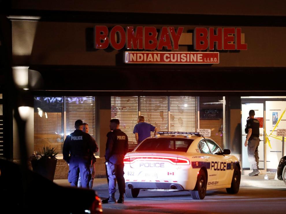 El restaurante indio donde sucedió la explosión
