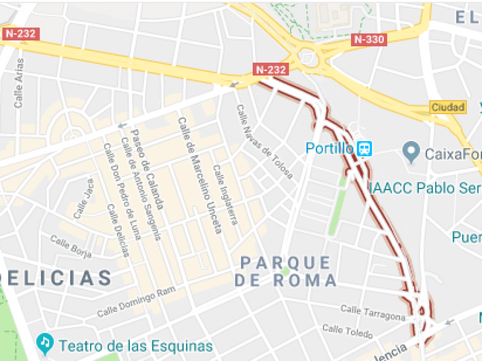 Calle de Escoriaza y Fabro en Zaragoza