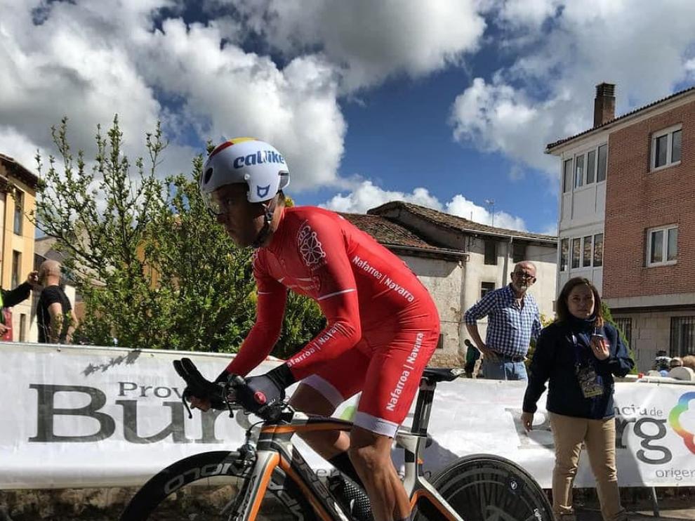 Eduardo Santas, ciclista paralímpico.