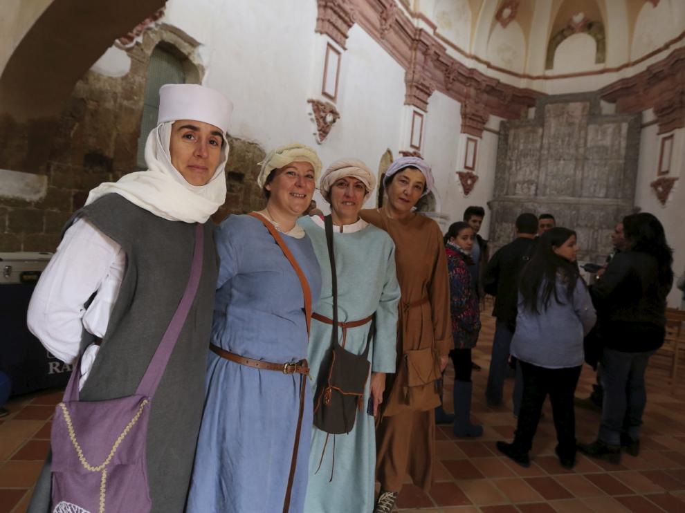 Celebración del Día de Montearagón del año pasado en el castillo