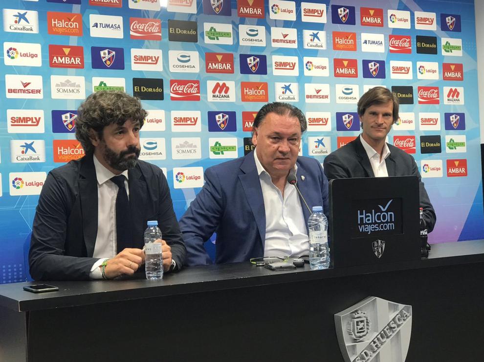Leo Franco, en la presentación como nuevo entrenador.