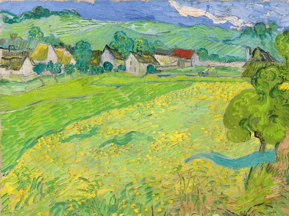 Los prados pintados por Van Gogh
