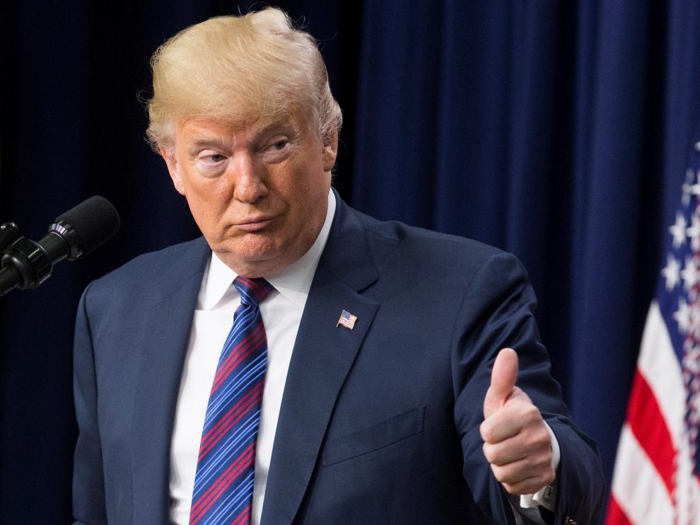 Donald Trump, presidente de Estados Unidos.