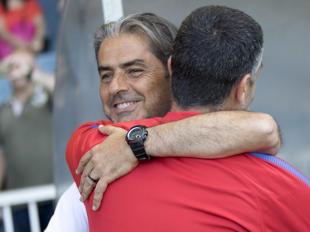 Natxo González, muy feliz tras el triunfo conquistado en Barcelona.