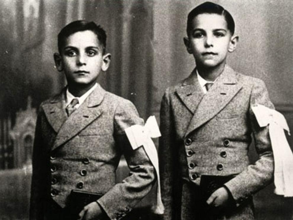 Los hermanos Saura. Carlos y Antonio.