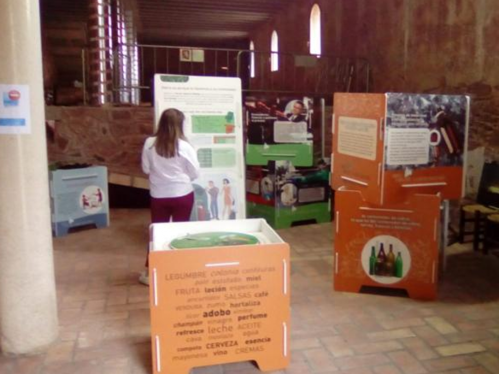 La exposición se puede ver hasta el 10 de junio en el convento de Gotor.
