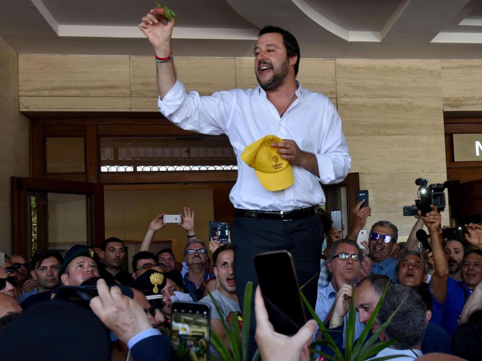 Matteo Salvini, el líder de la ultraderechista Liga y nuevo ministro del Interior italiano