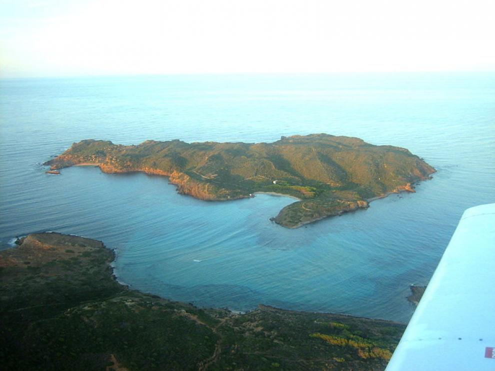 Isla de Colom, cerca de Menorca.