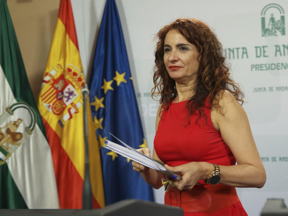 Foto de archivo de la nueva ministra de Hacienda, María Jesús Montero