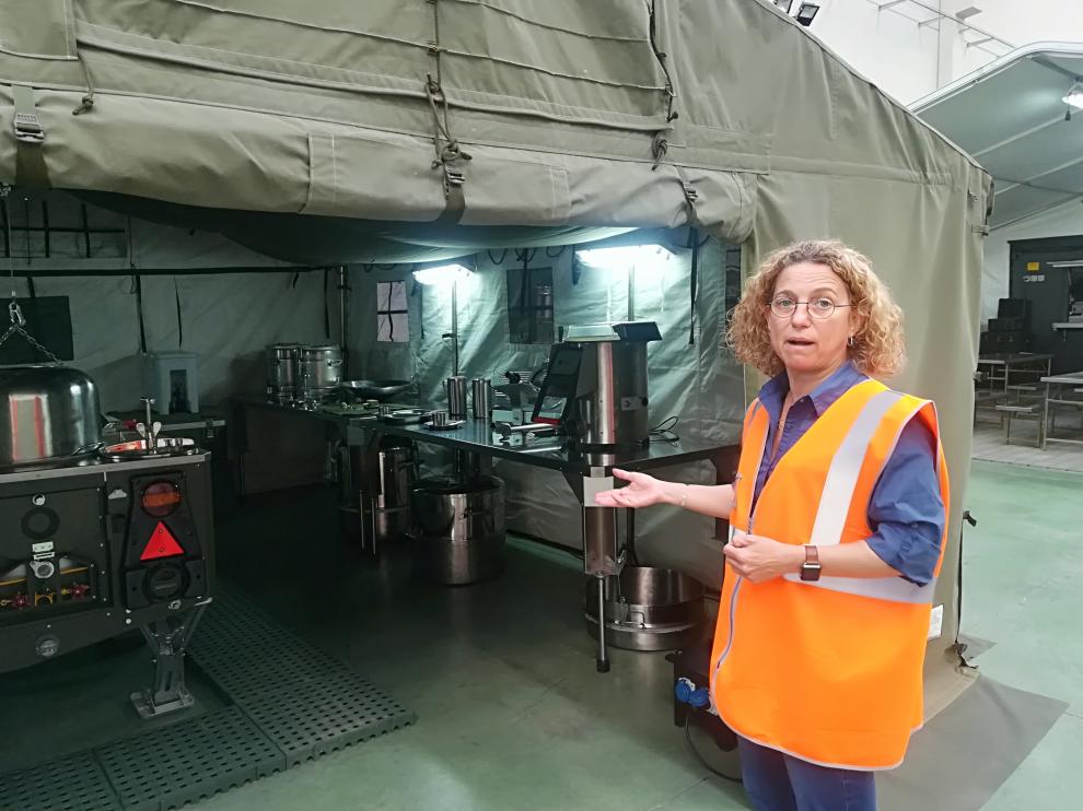 Clara Arpa, consejera delegada de Arpa Equipos Móviles de Campaña